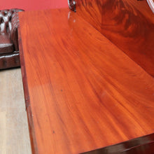 Load image into Gallery viewer, Antique English Mahogany and Flame Mahogany Inverted Breakfront Sideboard with Cellaret. B13081
