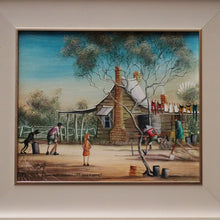 Load image into Gallery viewer, Max Mannix Original Oil on Canvas – &quot;Slow Down Lindwall, It’s Only a Game&quot; B12383
