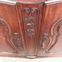 Load image into Gallery viewer, Antique French Oak Sideboard with Three Drawers Two Door Cupboard B13086
