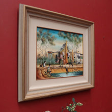 Load image into Gallery viewer, x SOLD Max Mannix Original Oil on Canvas – Framed Australian Outback Scene. B12382
