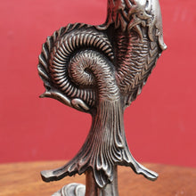 Load image into Gallery viewer, Art Deco Silver Plated Brass Candelabra with Winged Mythical Figure. B23841
