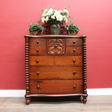 Load image into Gallery viewer, Australian Cedar Chest of Drawers by Andrew Lenehan, Sydney Cabinet Maker. B12668
