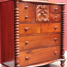 Load image into Gallery viewer, Australian Cedar Chest of Drawers by Andrew Lenehan, Sydney Cabinet Maker. B12668
