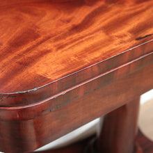 Load image into Gallery viewer, Antique English Mahogany Card Table or Fold Over Games Table or Hall Table. B12334
