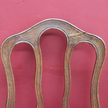 Load image into Gallery viewer, Set of Six Antique French Chairs with Open Work Backs and William Morris Strawberry Thief Seats. B12875
