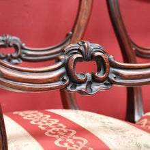 Load image into Gallery viewer, Set of Four Antique English Rosewood Balloon Back Dining Chairs. B13049

