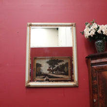 Load image into Gallery viewer, Vintage French Wall Mirror with a bevelled edge, ready to hang vertically or horizontally. B12393

