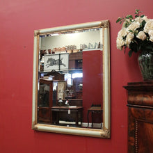 Load image into Gallery viewer, Vintage French Wall Mirror with a bevelled edge, ready to hang vertically or horizontally. B12393
