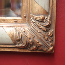 Load image into Gallery viewer, Vintage French Wall Mirror with a bevelled edge, ready to hang vertically or horizontally. B12393
