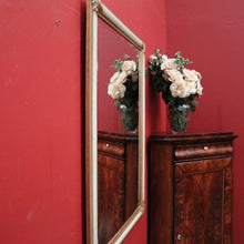 Load image into Gallery viewer, Vintage French Wall Mirror with a bevelled edge, ready to hang vertically or horizontally. B12393
