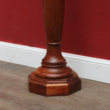 Load image into Gallery viewer, Antique 1920s English Maple Plant Stand  or Octagonal Pedestal Statue Stand. B13114
