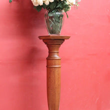Load image into Gallery viewer, Antique 1920s English Maple Plant Stand  or Octagonal Pedestal Statue Stand. B13114
