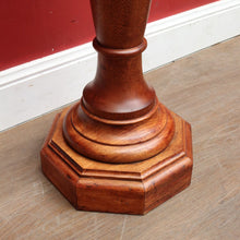 Load image into Gallery viewer, Antique 1920s English Maple Plant Stand  or Octagonal Pedestal Statue Stand. B13114
