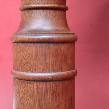 Load image into Gallery viewer, Antique 1920s English Maple Plant Stand  or Octagonal Pedestal Statue Stand. B13114
