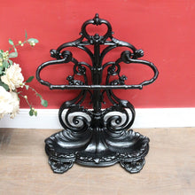 Load image into Gallery viewer, Antique Australian Furphy Cast Iron Umbrella and Walking Stick Stand. B13112
