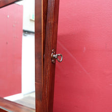 Load image into Gallery viewer, Antique Georgian Regency Bowfront Mahogany Mirror with Drawers and Inlay. B12878
