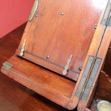 Load image into Gallery viewer, Antique English Mahogany Stationery Cabinet with Compendium Interior. B12879

