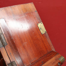 Load image into Gallery viewer, Antique English Mahogany Stationery Cabinet with Compendium Interior. B12879
