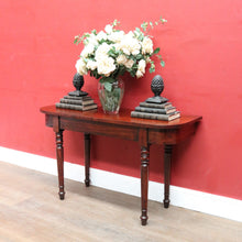 Load image into Gallery viewer, x SOLD Antique English Mahogany Sofa Table Hallway Console Hall or Lamp Table. B13095
