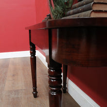 Load image into Gallery viewer, x SOLD Antique English Mahogany Sofa Table Hallway Console Hall or Lamp Table. B13095
