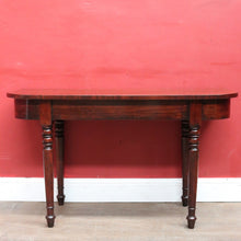 Load image into Gallery viewer, x SOLD Antique English Mahogany Sofa Table Hallway Console Hall or Lamp Table. B13095
