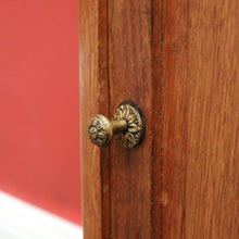 Load image into Gallery viewer, x SOLD Antique Marble and Oak Bedside Cabinets, Side, Lamp or Hall Table. B11573
