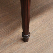 Load image into Gallery viewer, Antique English One Door Bedside Cabinet or Lamp Table with Marquetry Inlay. B12433
