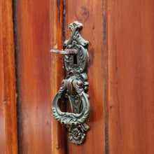 Load image into Gallery viewer, Antique Australian Cedar Chiffonier with Divided Cutlery Drawer Bun Feet Turned Supports and Two Door Cupboard. B12673
