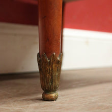 Load image into Gallery viewer, Antique French Cherrywood Bedside Table or Lamp Table, Paris, With Brass Feet. B12422
