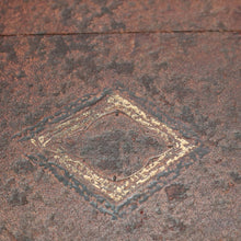 Load image into Gallery viewer, Antique English Mahogany Desk - 14 Drawer Leather Writing Surface Desk. B12435
