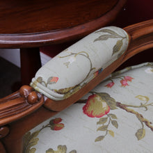 Load image into Gallery viewer, Pair of Vintage European Walnut Louis XV Style Bergère Armchairs. B13116
