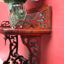 Load image into Gallery viewer, Antique English Rosewood Canterbury, Music Cabinet with Mirror Backboard. B12330
