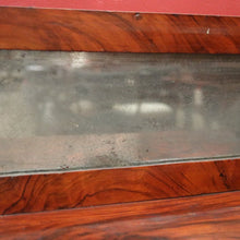 Load image into Gallery viewer, Antique English Rosewood Canterbury, Music Cabinet with Mirror Backboard. B12330
