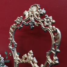 Load image into Gallery viewer, Vintage Italian Gilt Cast Metal Dressing Table Chair or Hall Chair. B13071

