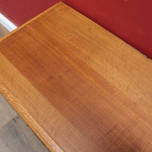 Load image into Gallery viewer, x SOLD Vintage French Chest of Three Drawers with Metal Handles and Carved End Detail. B12772
