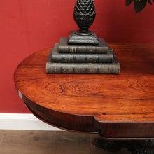 Load image into Gallery viewer, Antique French Rosewood D-end Lamp Table or Centre / Sofa / Side Table. B12436
