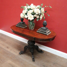 Load image into Gallery viewer, Antique French Rosewood D-end Lamp Table or Centre / Sofa / Side Table. B12436

