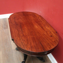 Load image into Gallery viewer, Antique French Rosewood D-end Lamp Table or Centre / Sofa / Side Table. B12436

