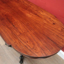 Load image into Gallery viewer, Antique French Rosewood D-end Lamp Table or Centre / Sofa / Side Table. B12436
