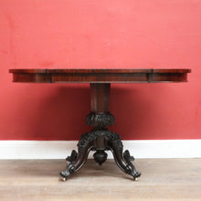 Load image into Gallery viewer, Antique French Rosewood D-end Lamp Table or Centre / Sofa / Side Table. B12436
