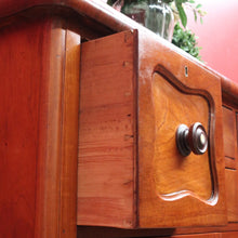 Load image into Gallery viewer, Antique Australian Cedar Chest of Drawers with Mother of Pearl Handles. B13094
