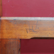 Load image into Gallery viewer, Antique Australian Mahogany Church Pew Hall or Verandah Bench Seat. B13118
