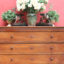 Load image into Gallery viewer, Antique French Cherrywood Louis Philippe Style Three Drawer Chest. B13104
