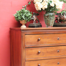 Load image into Gallery viewer, Antique French Cherrywood Louis Philippe Style Three Drawer Chest. B13104
