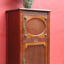 Load image into Gallery viewer, Antique English Mahogany Double Sided Shop Display China Cabinet. B13091

