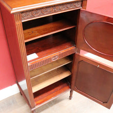Load image into Gallery viewer, Antique English Mahogany Double Sided Shop Display China Cabinet. B13091
