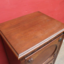 Load image into Gallery viewer, Antique English Mahogany Double Sided Shop Display China Cabinet. B13091
