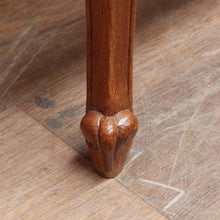 Load image into Gallery viewer, French Oak Coffee Table with Woven Cane Top Glass Cover and Carved Central Medallion. B12861
