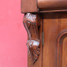 Load image into Gallery viewer, Antique Australian Cedar 4 Door 2 Height Bookcase or China Cabinet. B13105
