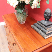Load image into Gallery viewer, Antique Australian Cedar Five Drawer Chest of Drawers circa 1880. B13090
